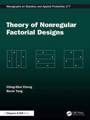cover image of Theory of Nonregular Factorial Designs